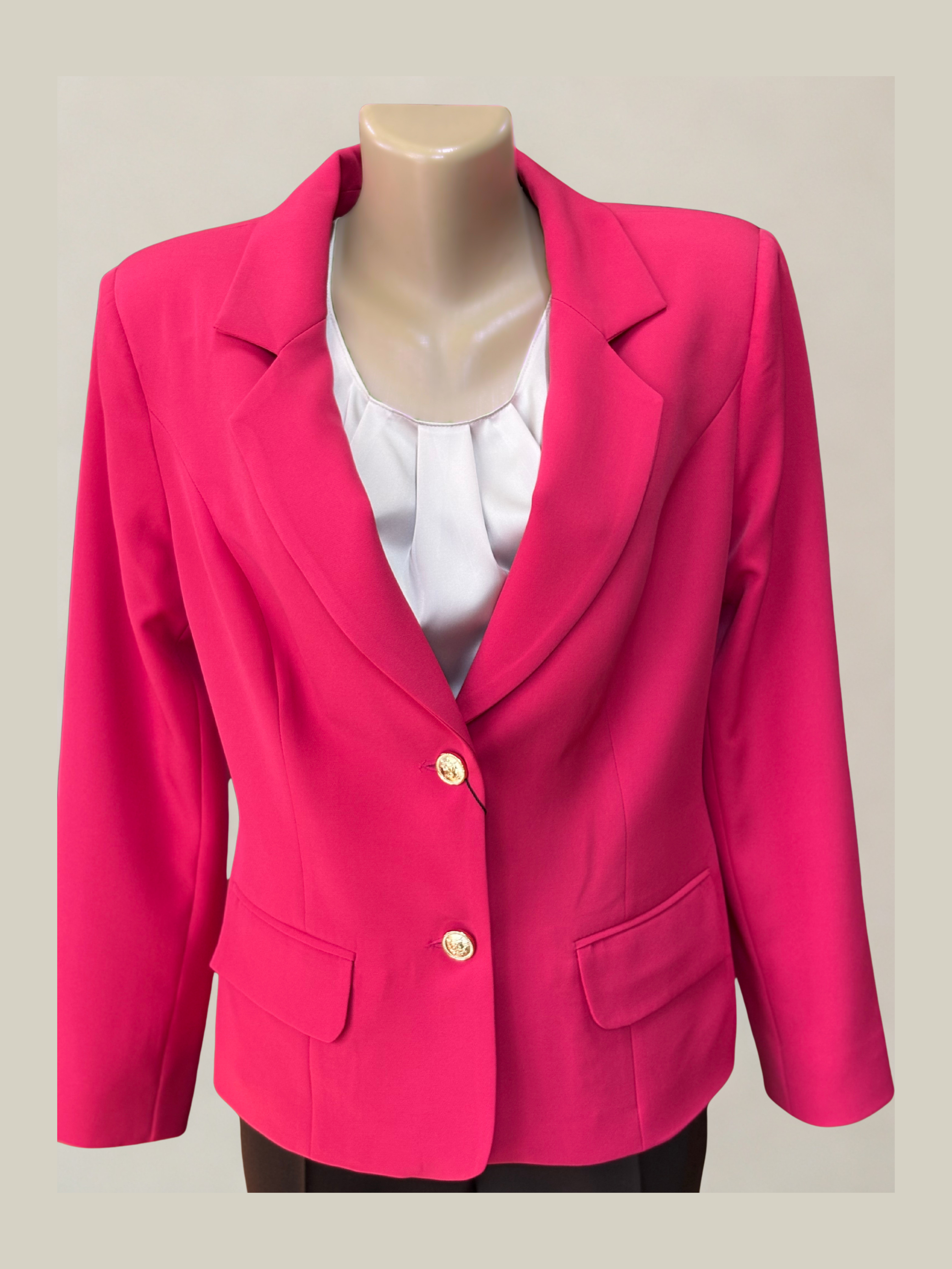 Sacou fucsia elegant